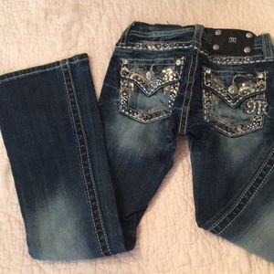 Girls size 8 Miss Me jeans